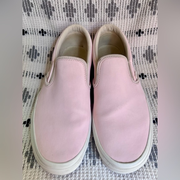 VANS Pink Slip-On Sneakers Women’s Size 10 - Picture 4 of 8
